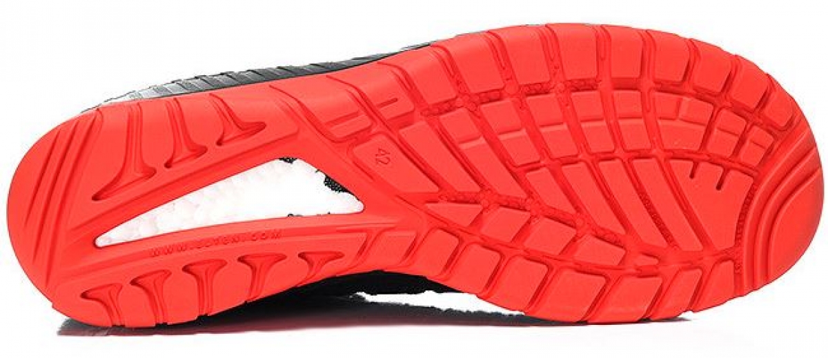 ELTEN-Footwear, S3-Arbeits-Berufs-Sicherheits-Schuhe, Hochschuhe, MADDOX GTX W Mid, ESD, CI schwarz-rot