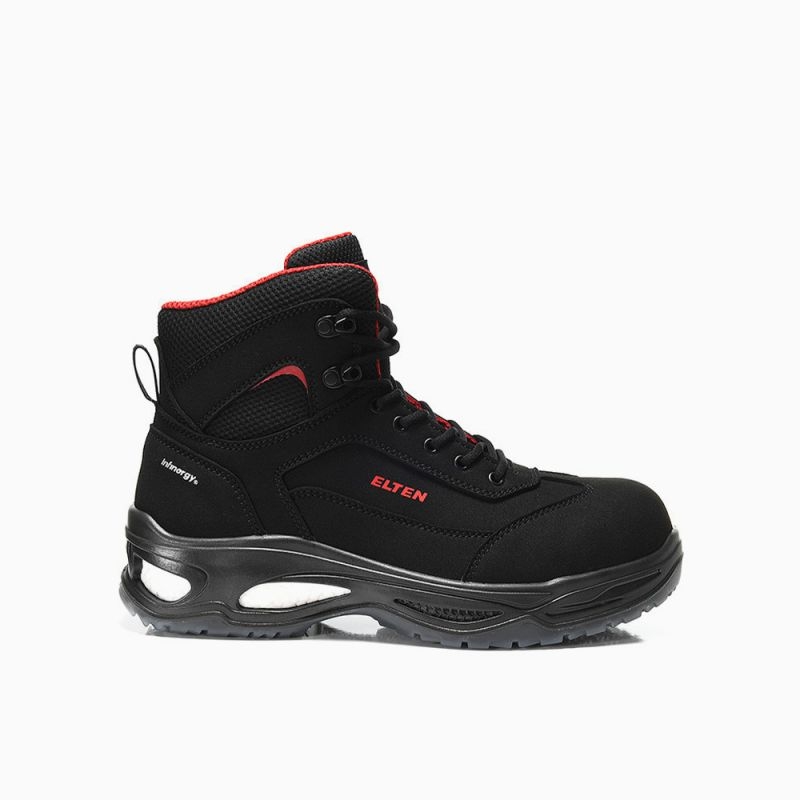 ELTEN-S2-Sicherheitshochschuhe, OWEN black Mid ESD, schwarz