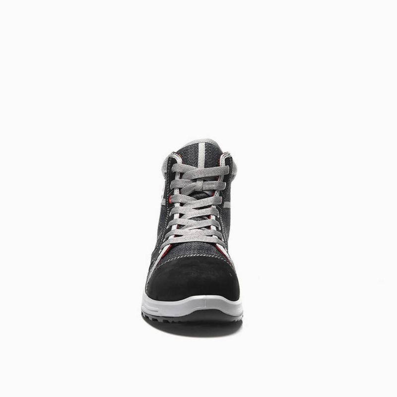 ELTEN-Footwear, S2-Arbeits-Berufs-Sicherheits-Schuhe, Schnürstiefel, SENSATION XXT Mid, ESD, schwarz