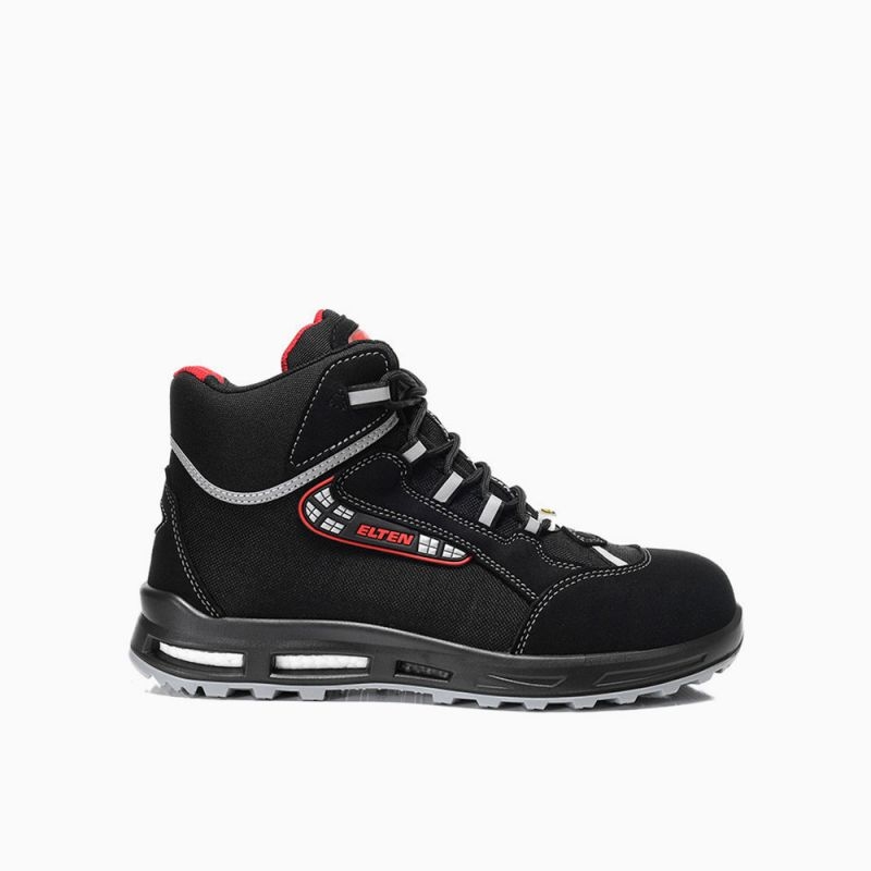 ELTEN-Footwear, S3-Arbeits-Berufs-Sicherheits-Schuhe, Schnürstiefel, SANDER XXT, ESD, schwarz
