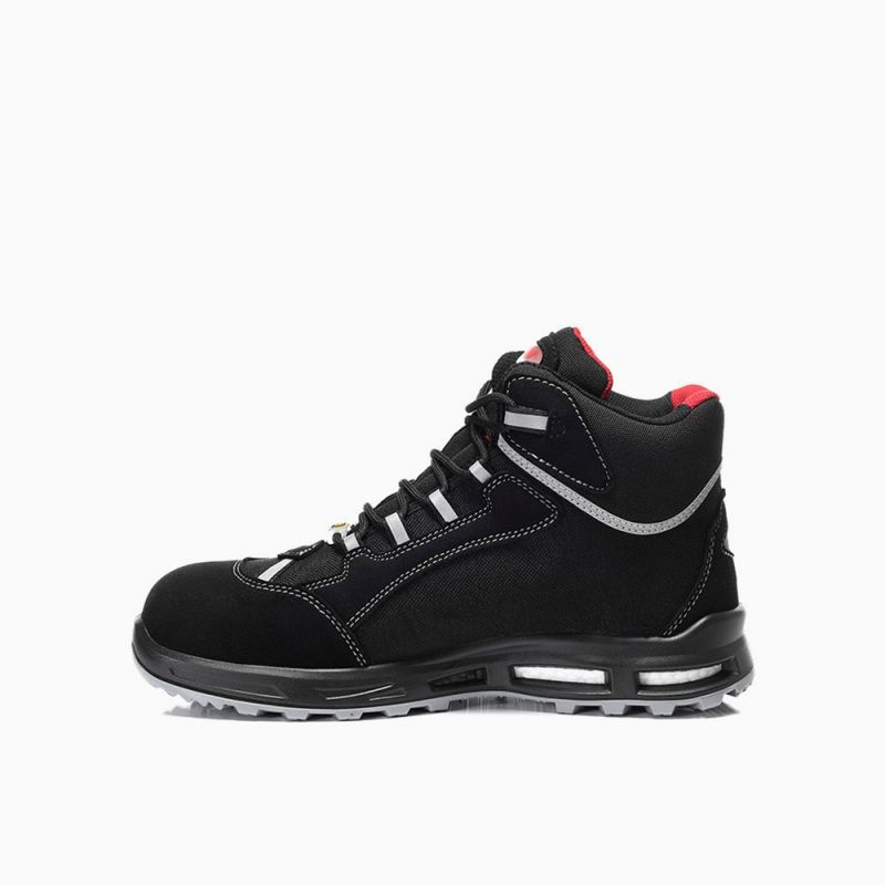 ELTEN-Footwear, S3-Arbeits-Berufs-Sicherheits-Schuhe, Schnürstiefel, SANDER XXT, ESD, schwarz