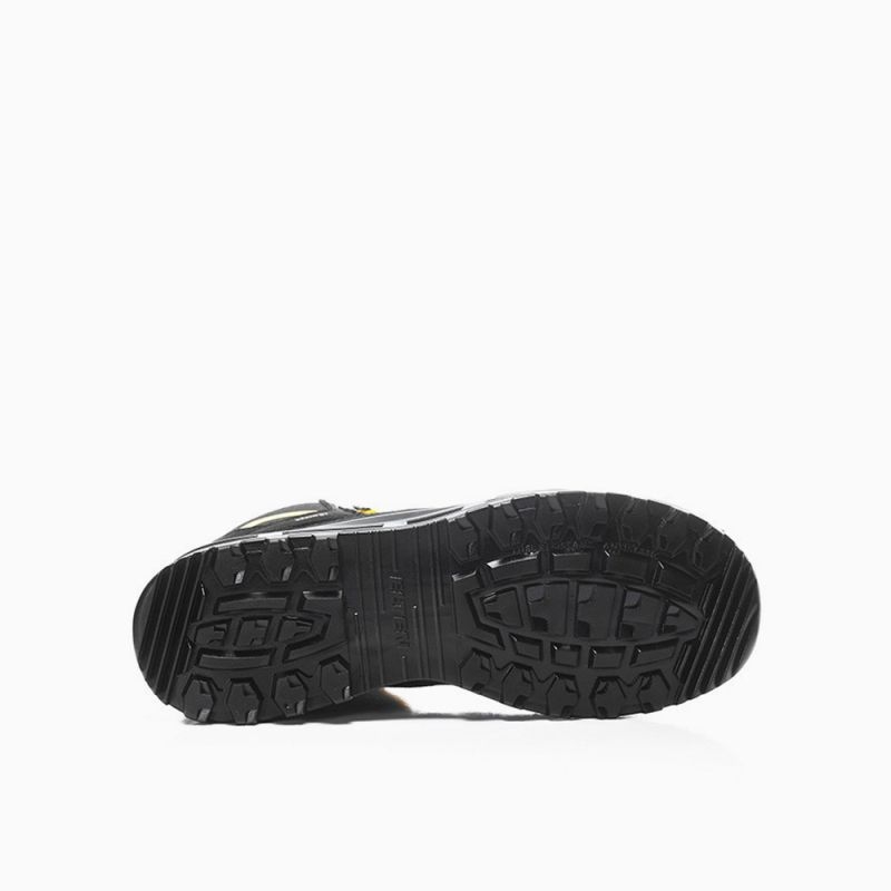 ELTEN-Footwear, S2-Sicherheitswinterstiefel, TIMOTHY GTX Mid, ESD, CI, schwarz/gelb