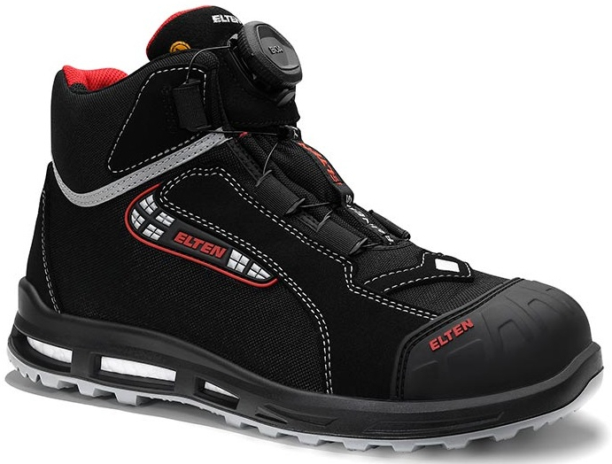 ELTEN-Footwear, S3-Arbeits-Berufs-Sicherheits-Schuhe, Halbschuhe, SANDER XXT PRO BOA, ESD, schwarz