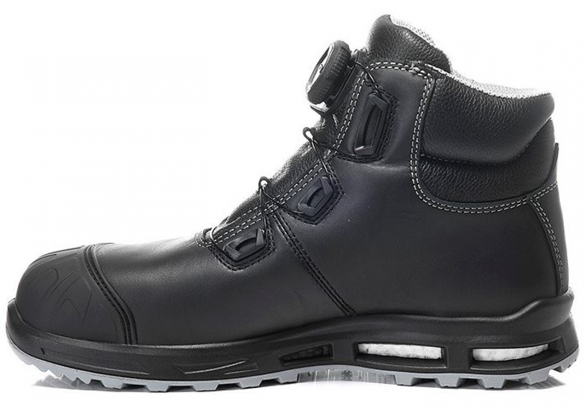 ELTEN-Footwear, S3-Arbeits-Berufs-Sicherheits-Schuhe, Schnrstiefel, REACTION XXT Pro BOA Mid, ESD, schwarz