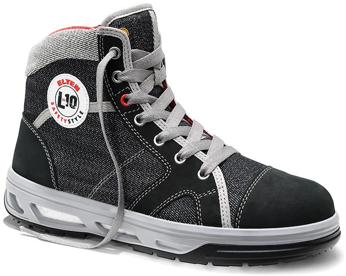 ELTEN-Footwear, S3-WELLMAXX-Arbeits-Berufs-Sicherheits-Schuhe, Hochschuhe, SENSATION XX10 Mid, ESD, schwarz