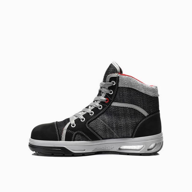 ELTEN-Footwear, S3-WELLMAXX-Arbeits-Berufs-Sicherheits-Schuhe, Hochschuhe, SENSATION XX10 Mid, ESD, schwarz