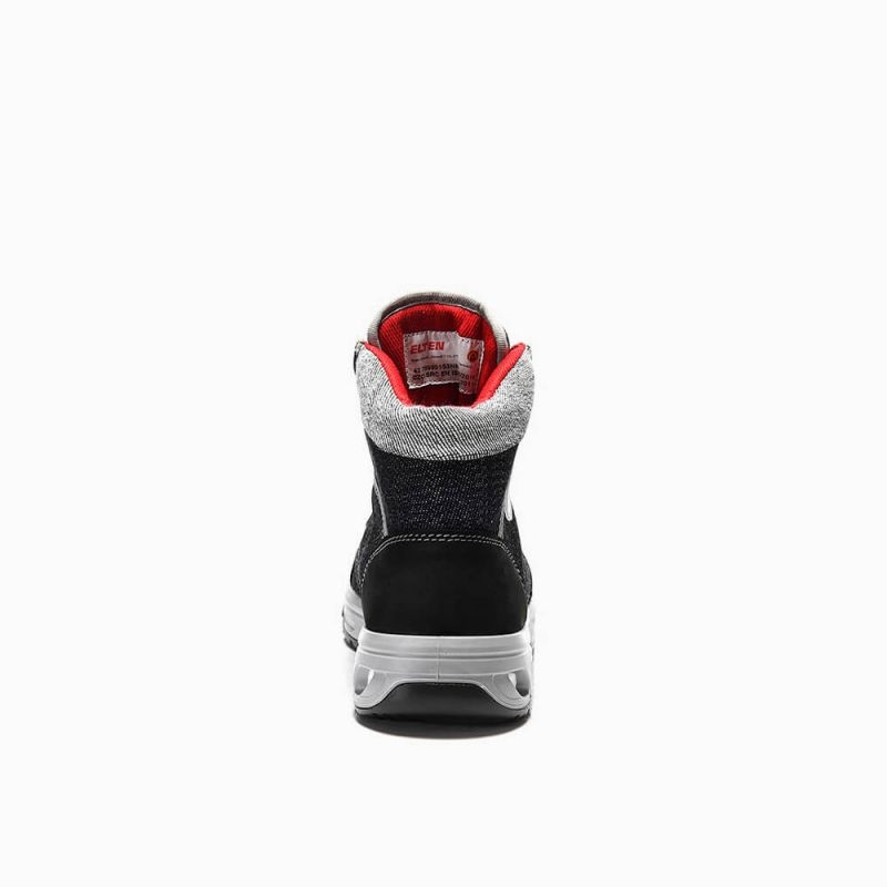 ELTEN-Footwear, S3-WELLMAXX-Arbeits-Berufs-Sicherheits-Schuhe, Hochschuhe, SENSATION XX10 Mid, ESD, schwarz