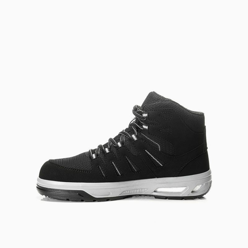 ELTEN Sicherheitsschnürstiefel, MADDOX XX10 black-grey Mid ESD S2
