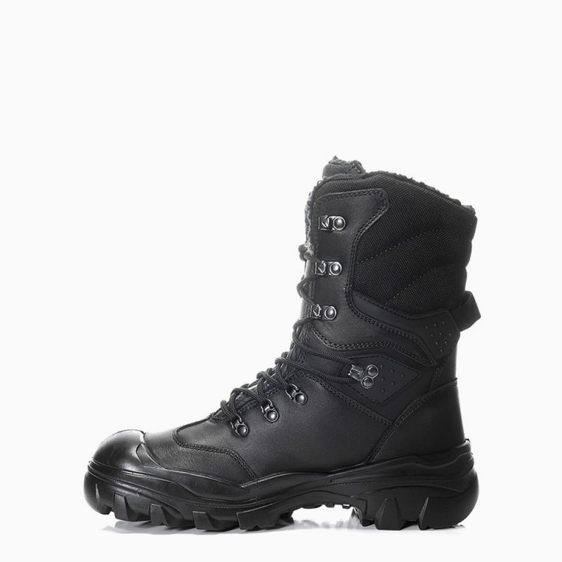 ELTEN-Footwear, S3-Arbeits-Berufs-Sicherheits-Schuhe, Winter-Schnürstiefel, ERIC, CI, schwarz