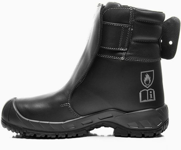 ELTEN-Footwear, S3-Spezial-Arbeits-Berufs-Sicherheits-Schuhe, Schlupfstiefel,, Giesserstiefel, CALVIN, HI, schwarz