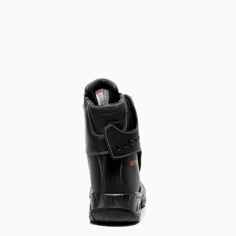 ELTEN-Footwear, S3-Arbeits-Berufs-Sicherheits-Schuhe, Winter-Schlupfstiefel, Giesserstiefel, LUIS, HI, schwarz