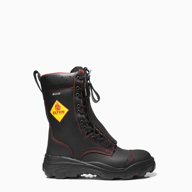 ELTEN-Footwear, Feuerwehrstiefel, EURO PROOF GTX, SRC, HI, schwarz