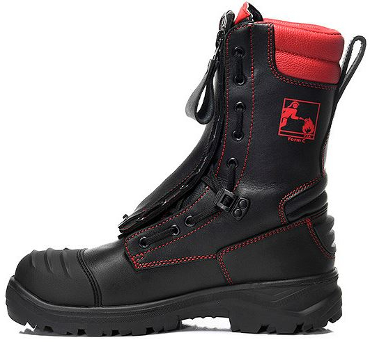 ELTEN-F2A-Feuerwehrschlupfstiefel, CURT GTX, Form C,, SRC, CI, HI, HRO, schwarz