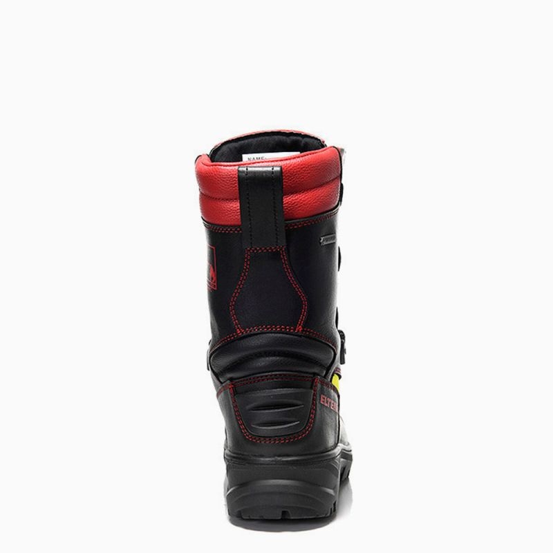 ELTEN-F2A-Feuerwehrschlupfstiefel, CURT GTX, Form C,, SRC, CI, HI, HRO, schwarz
