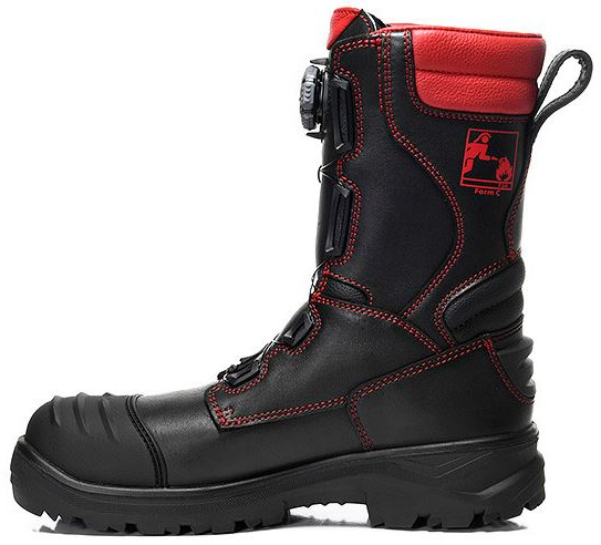 ELTEN-F2A-Feuerwehrschlupfstiefel, COLIN GTX BOA, Form C,, SRC, CI, HI, HRO, schwarz