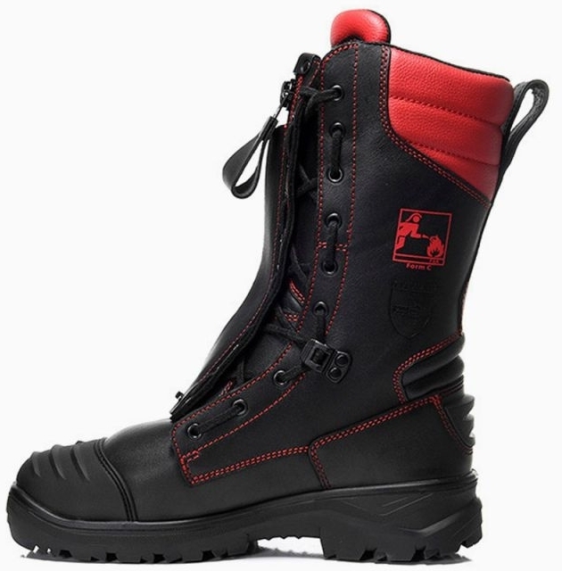ELTEN-F2A-Feuerwehrschlupfstiefel, CRAIG GTX, Form D, SRC, CI, HI, HRO, schwarz