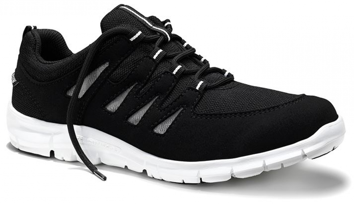 ELTEN-Footwear, O1-Berufshalbschuhe, APACHE schwarz-weiss Low