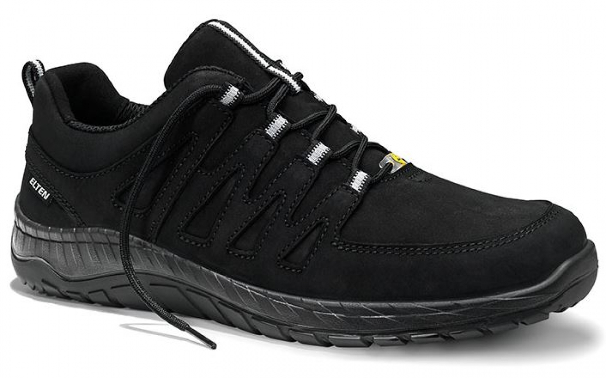 ELTEN-Footwear, O2-Berufshalbschuhe, MADDOX  leather Low, ESD, schwarz