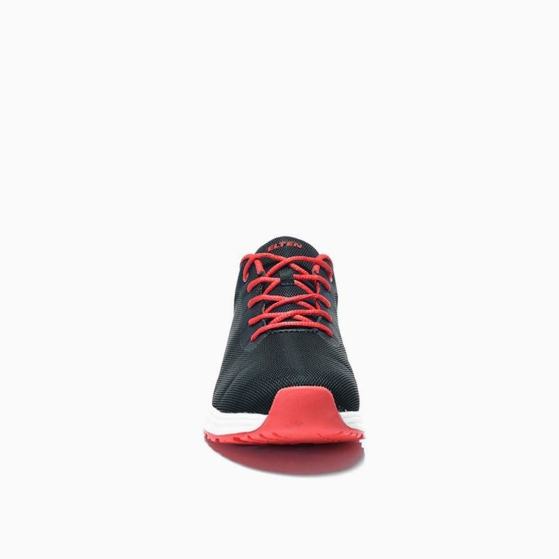 ELTEN-O1-Berufshalbschuhe, MARAIS black-red Low ESD O1, schwarz/rot