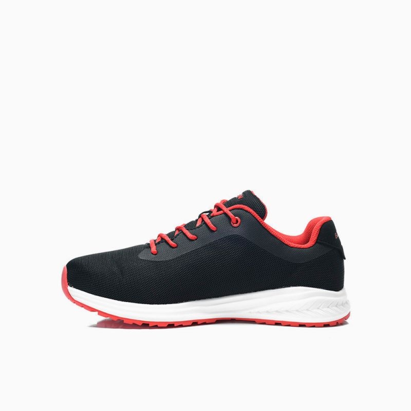 ELTEN-O1-Berufshalbschuhe, MARAIS black-red Low ESD O1, schwarz/rot
