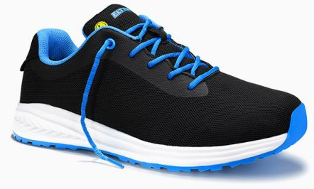 ELTEN-O1-Berufshalbschuhe, MARAIS black-blue Low ESD O1, schwarz/blau