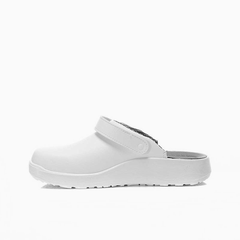 ELTEN-Footwear, OB-Arbeits-Berufs-Sicherheits-Clogs, LEVY, ESD, weiß