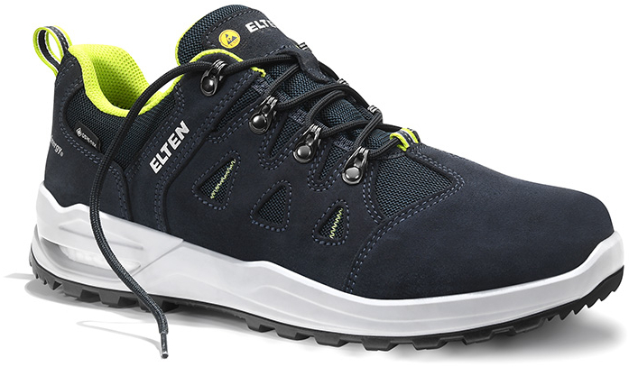 ELTEN-O2-Berufsstiefel, RILEY XXF GTX grey-lime Mid ESD O2 WR CI