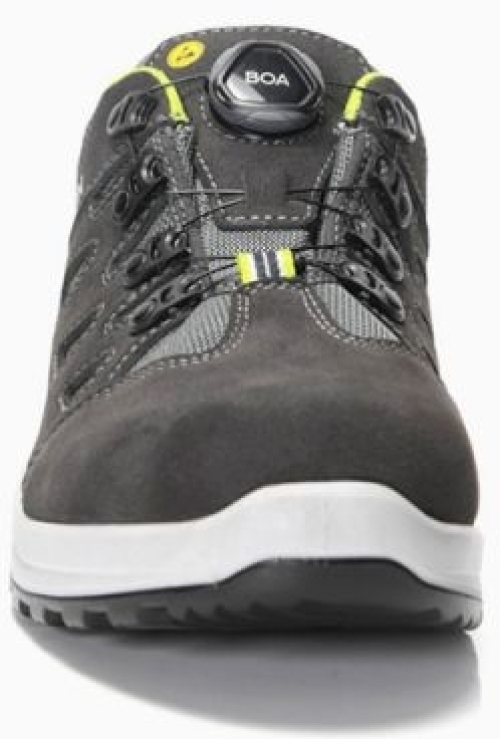 ELTEN-O2-Berufshalbschuh, RILEY XXF BOA GTX grey-lime Low ESD O2 WR CI