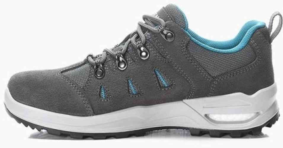 ELTEN-O2 Berufshalbschuhe, ENYA GTX, grey-turquoise Low ESD O2 WR CI