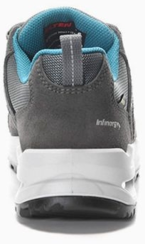 ELTEN-O2 Berufshalbschuhe, ENYA GTX, grey-turquoise Low ESD O2 WR CI