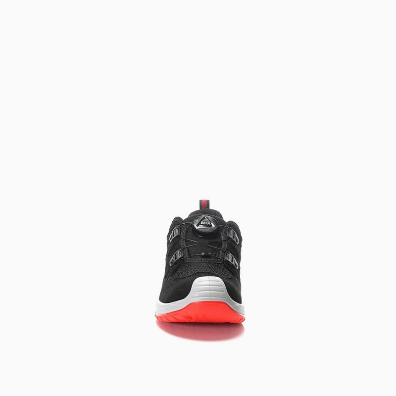 ELTEN-Halbschuhe MADDOX Kids Boa black-red low