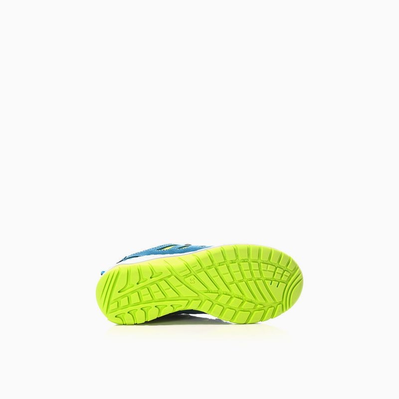 ELTEN-Halbschuhe MADDOX Kids Boa petrol-lime Low