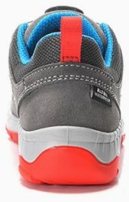 ELTEN-Halbschuhe MADDOX Kids Boa grey-red Low