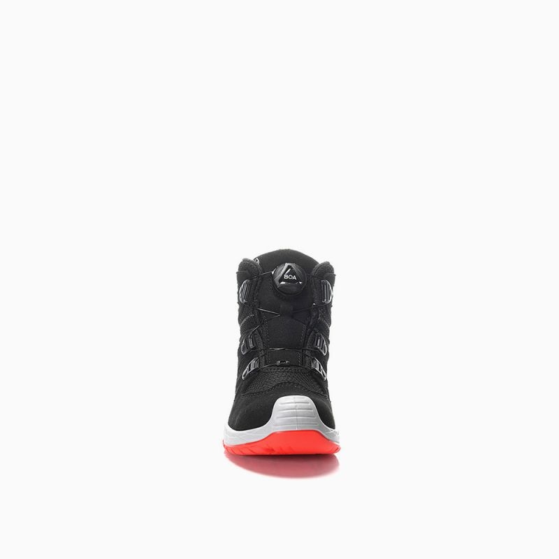 ELTEN-Stiefel MADDOX Kids Boa Winter black-red Mid