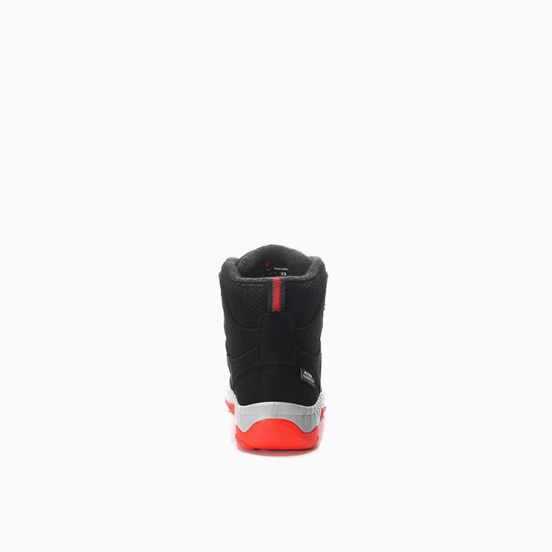 ELTEN-Stiefel MADDOX Kids Boa Winter black-red Mid