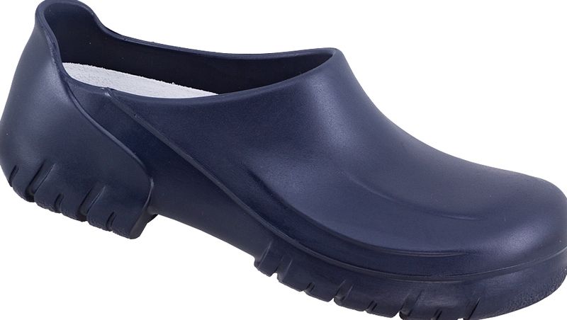BIRKENSTOCK-Footwear, PU-OB-Arbeits-Berufs-Sicherheits-Clogs, Alpro A630`, (10252), blau