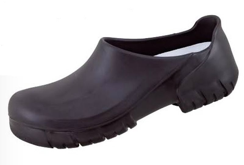 BIRKENSTOCK-Footwear, PU-OB-Arbeits-Berufs-Sicherheits-Clogs, Alpro A640` mit Kappe, (20272), schwarz