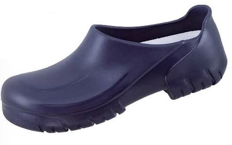 BIRKENSTOCK-Footwear, PU-OB-Arbeits-Berufs-Sicherheits-Clogs, Alpro A640` mit Kappe, (20252), blau