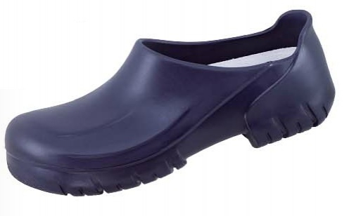 BIRKENSTOCK-Footwear, PU-OB-Arbeits-Berufs-Sicherheits-Clogs, Alpro A640` mit Kappe, (20252), blau