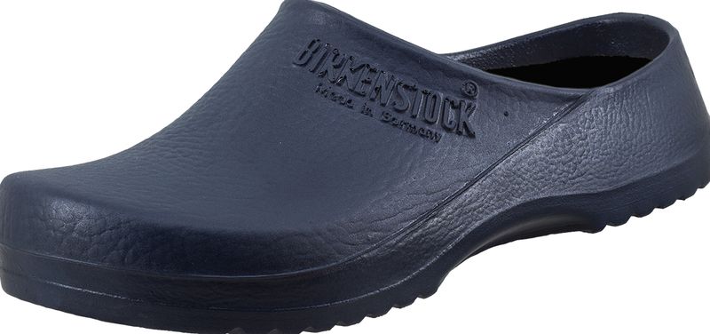 BIRKENSTOCK-Footwear, PU-OB-Arbeits-Berufs-Sicherheits-Clogs, Super Birki`, blau