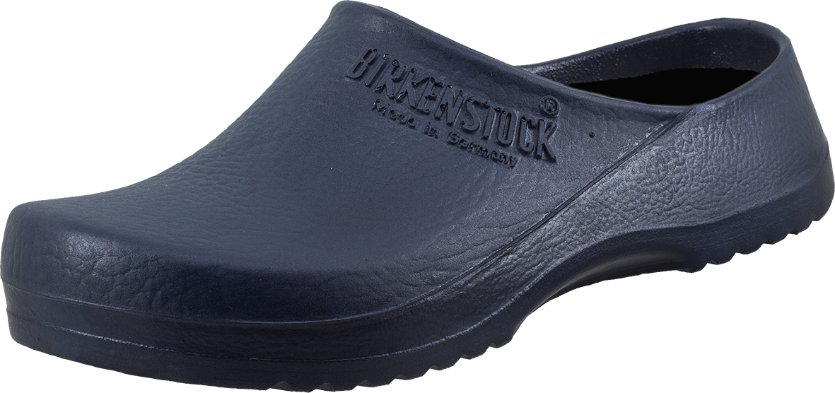 BIRKENSTOCK-Footwear, PU-OB-Arbeits-Berufs-Sicherheits-Clogs, Super Birki`, blau