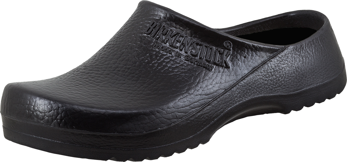 BIRKENSTOCK-Footwear, PU-OB-Arbeits-Berufs-Sicherheits-Clogs, Super Birki`, schwarz