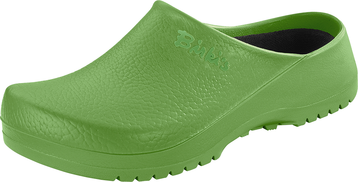 BIRKENSTOCK-Footwear, PU-OB-Arbeits-Berufs-Sicherheits-Clogs, Super Birki`, applegreen