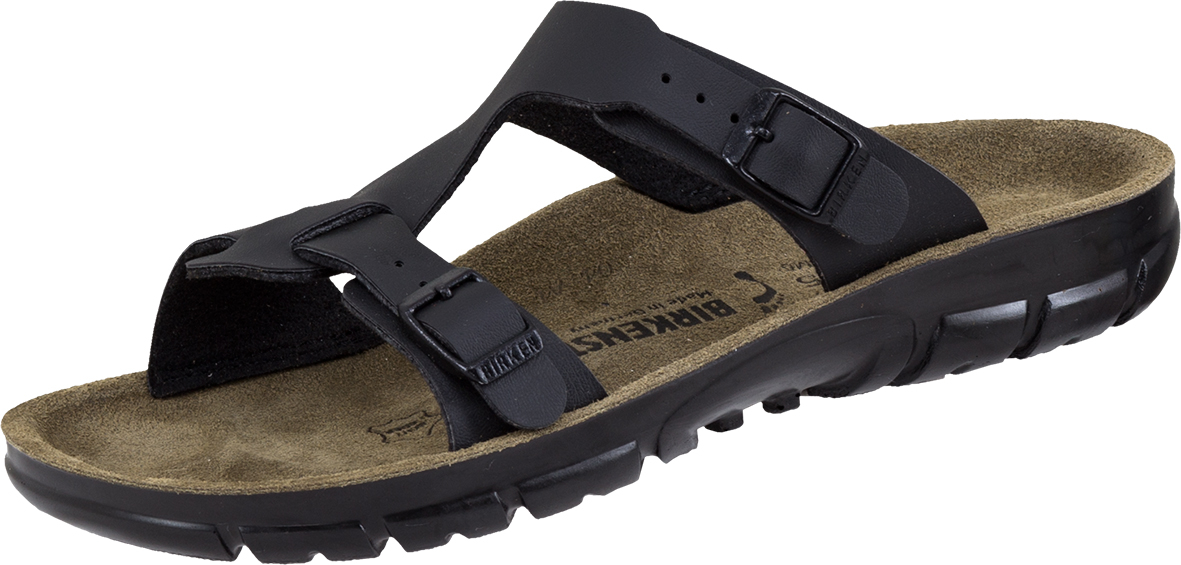 BIRKENSTOCK-Footwear, Arbeits-Berufs-Leder-Pantoletten, Pantolette Sofia`, schwarz