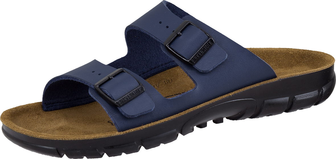 BIRKENSTOCK-Footwear, Arbeits-Berufs-Pantolette `Bilbao`, Herren, blau