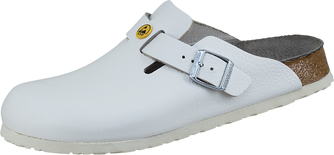 BIRKENSTOCK-Footwear, Arbeits-Berufs-Clogs `Bosten ESD`, Damen, weiß