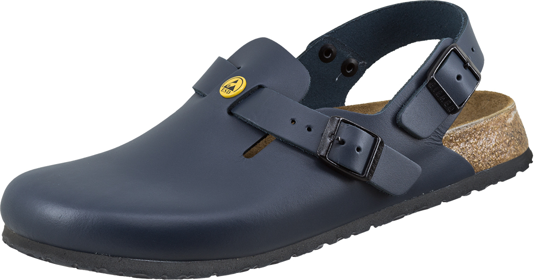 BIRKENSTOCK-Footwear, Arbeits-Berufs-Clogs `Tokio ESD`, Damen, blau