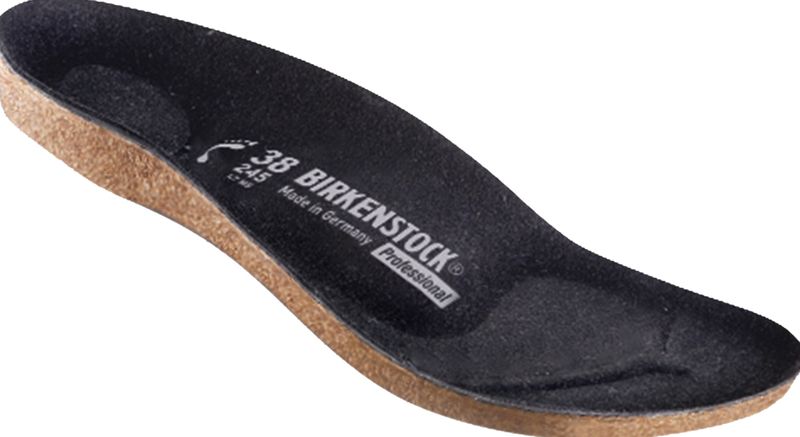 BIRKENSTOCK-Footwear, Ersatzfubett, Kork, `Super Birki`, schwarz