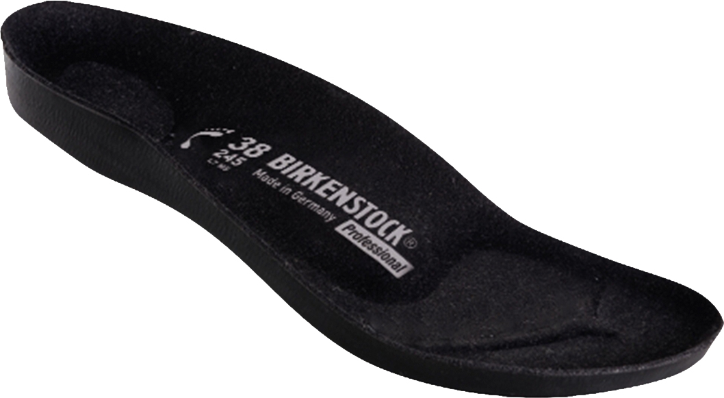 BIRKENSTOCK-Footwear, PU-Ersatzfubett, Profi Birki, schwarz, VE = 1 Paar