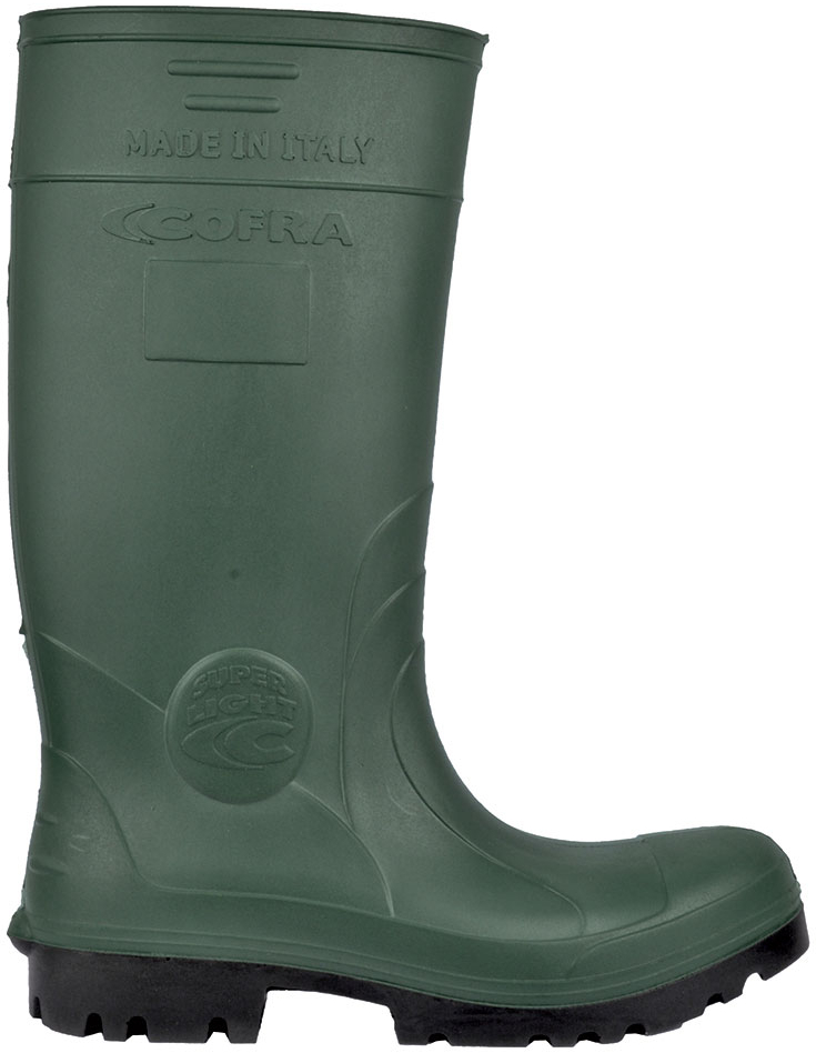 COFRA-HUNTER O4, CI, SRC, FO, PU-Sicherheitsgummistiefel, grün